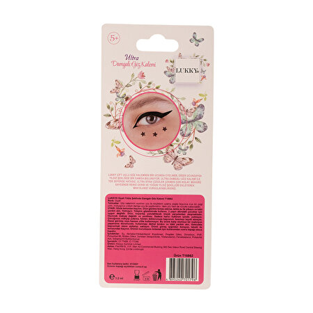 Lukky 2'si 1 Arada Yıldız Baskısı ve Eyeliner
