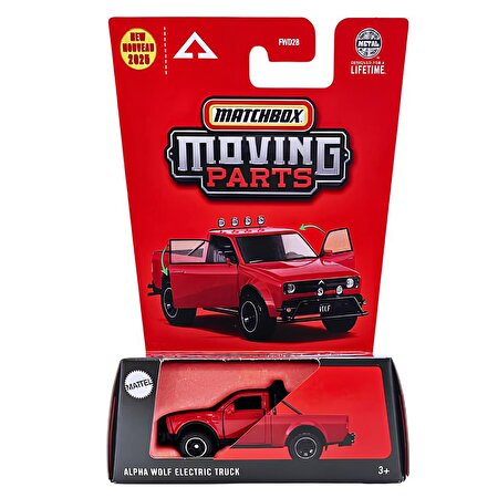 Matchbox 1:64 Arabalar Alpha Wolf Electric Truck JBW64