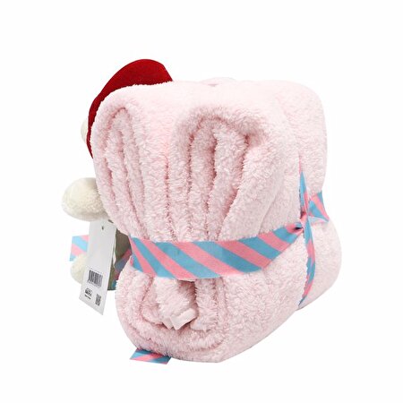 Battaniye ve Mini Peluş Ayıcık