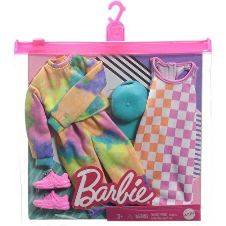 Barbie'nin Kıyafet Koleksiyonu İkili Paketler Joggers ve Sweatshirt GRC84