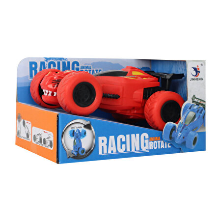 Akrobatik Sürtmeli Yarış Arabası Kırmızı