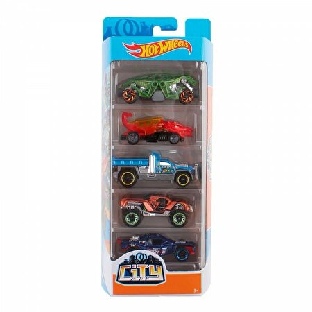 Hot Wheels Beşli Araba Seti FYL25