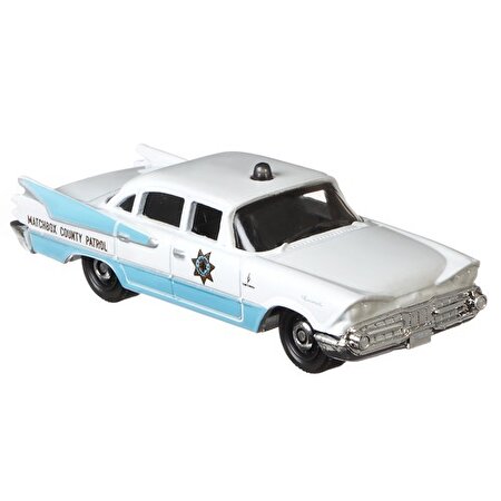 Matchbox Tekli Arabalar 59 Dodge Coronet Police Car GKM48