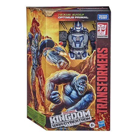 Transformers Generations War for Cybertron: Kingdom Voyager WFC-K8 Optimus Primal F0691