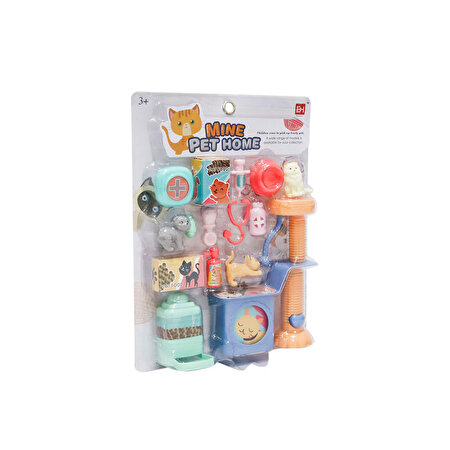Mine Pet Home Oyuncak Kedi Veteriner Seti