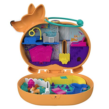 Polly Pocket Yumuşacık Corgi Kompakt Oyun Seti GTN13