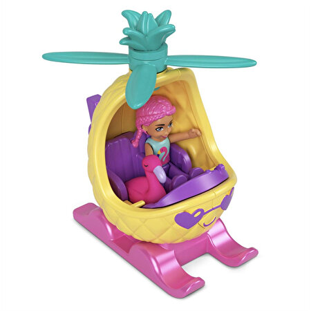 Polly Pocket'ın Muhteşem Araçları Oyun Setleri HKV61