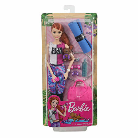 Barbie Wellness Barbie'nin Spa Günü Bebekleri Rahatlama Temalı GJG58