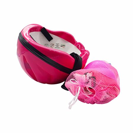 Koruyucu Set Kasklı ST416 Pembe