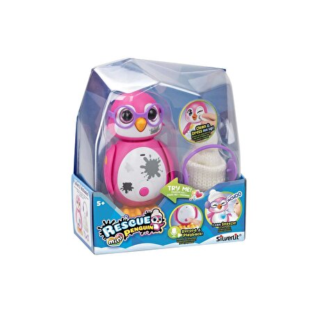 Silverlit Rescue Mini Penguen Pembe