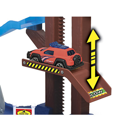 Express Wheels Renk Değiştiren Arabalı Köpekbalığı Saldırısı Oyun Seti