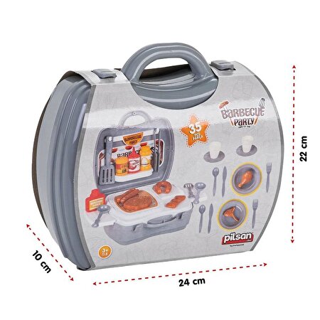 Pilsan Aksesuarlı Çantalı Barbekü Seti 35 Parça