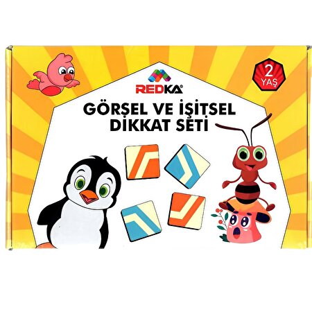 Görsel ve İşitsel Dikkat Seti 2 Yaş