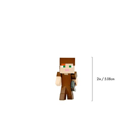 Jada Minecraft Figürler Alex In Leather Armor