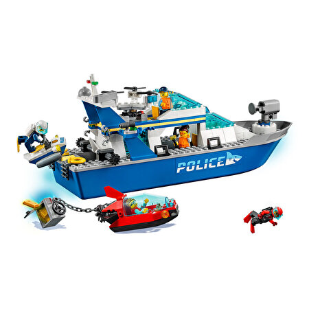 LEGO City Polis Devriye Botu 60277