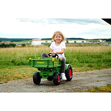 BIG Fendt Ekipman Taşıyıcı Çocuk Traktörü