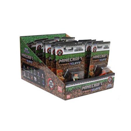 Minecraft Nano Tekli Metal Figür Steve Iron Sword