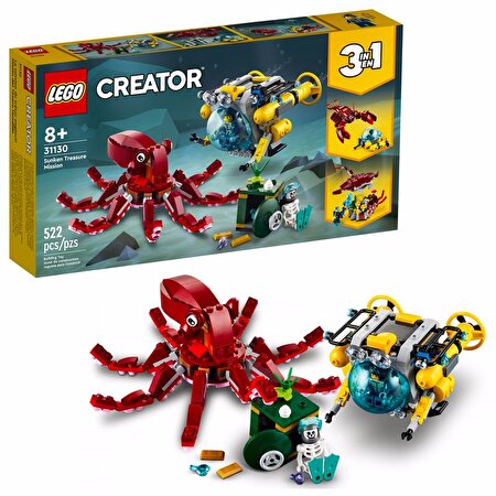 LEGO Creator Batık Hazine Görevi 31130