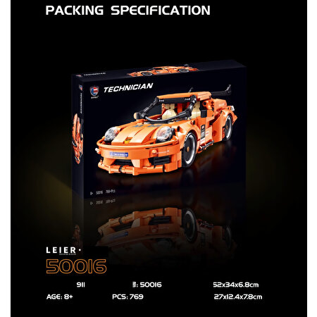 Technician Yarış Arabası 769 Parça