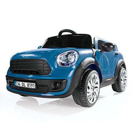 Dolu Oyuncak Ride On Kumandalı 12 Volt Akülü Araba Mavi