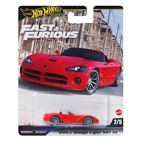 Hot Wheels Fast & Furious Premium Arabalar 2003 Dodge Viper SRT 10 JBL85
