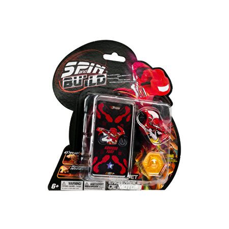 Spin N Build Rider S03 Komodo Fury Yarış Motoru