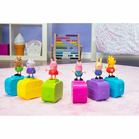 Peppa Pig Mini Campers Sürpriz Figürler Pembe