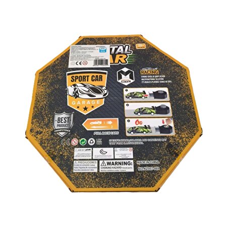 Fırlatma Rampalı 12'li Fırlatmalı Çek Bırak Yarış Arabaları Seti