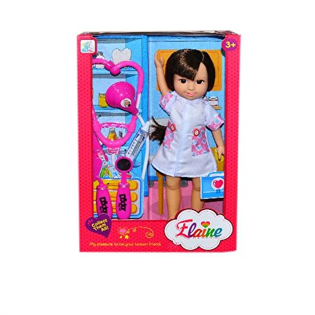 Doktor Bebek Elaine Kahverengi Saçlı