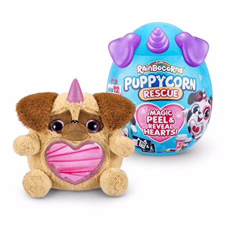 Rainbocorns Puppycorn Sürpriz S5 Mor Köpek Kulaklıklı