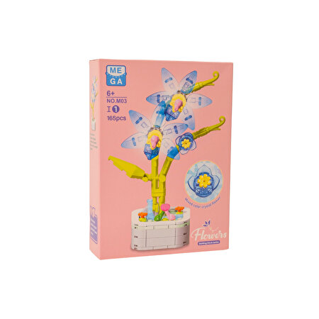 Mega Kri̇stal Çi̇çekler Yapı Blokları Simbidyum