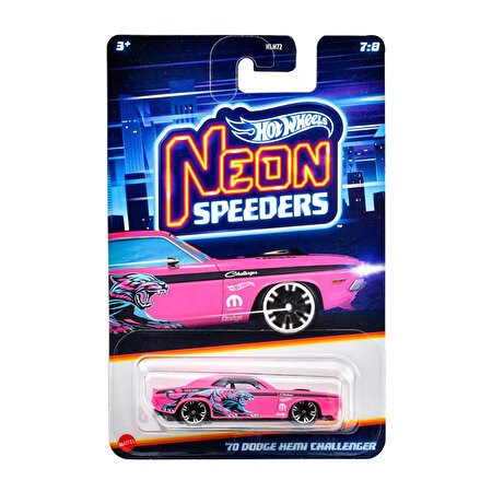 Hot Wheels Neon Speeder Arabalar 70 Dodge Hemı Challenger JBY98