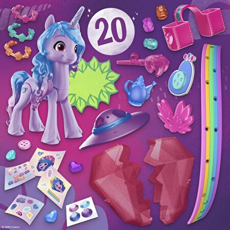 My Little Pony Kristal Macera Pony Figür Izzy Moonbow F3542