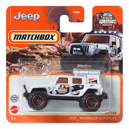 Matchbox Tekli Arabalar Jeep Wrangler Superlift HFT20