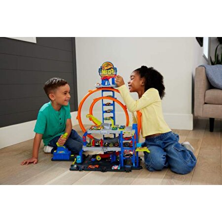 Hot Wheels City Mega Loop Garaj JBM74