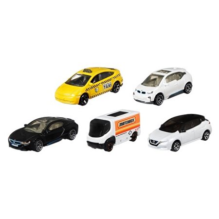 Matchbox Beşli Araba Seti Evo Hybrid HCJ00