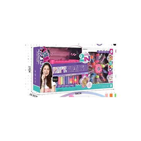 2'si 1 Arada Bileklik Örme ve Takı Yapma Makinesi Seti