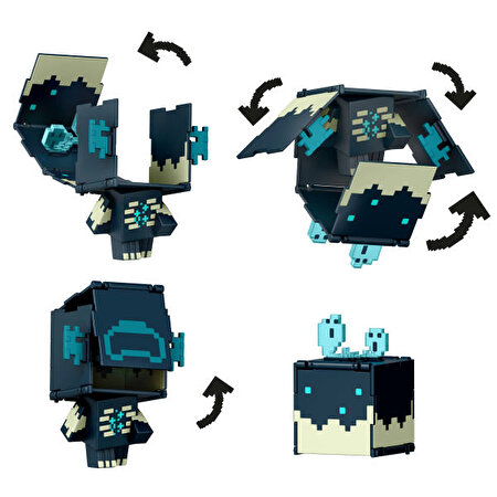 Minecraft Flipping 2'si 1 Arada Figür JCN20