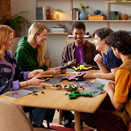 LEGO Art Keith Haring Dans Eden Figürler 31216