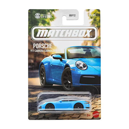 Matchbox Temalı Arabalar Porsche 911 Carrera Cabriolet JJR59