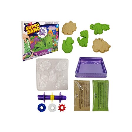 Super Sand Dinosaur World Oyun Kumu Seti