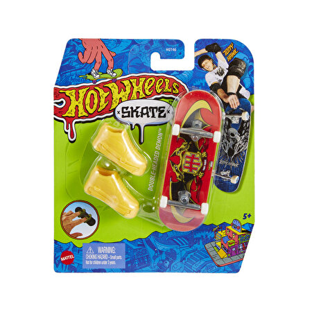 Hot Wheels Skate Parmak Kaykay ve Ayakkabı Double headed Demon HNG27