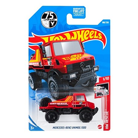 Hot Wheels Tekli Araba Mercedes Benz Unimag 1300 GTB08