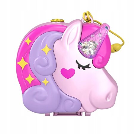 Polly Pocket ve Maceraları Oyun Setleri Unicorn Forest HCG20