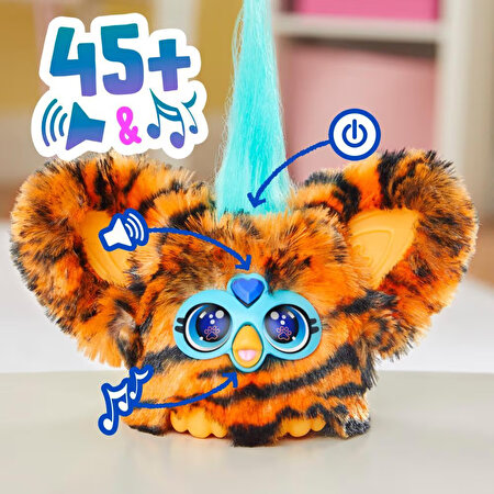 Furby Furblet İnteraktif Peluş Ty Bee Tig G1700