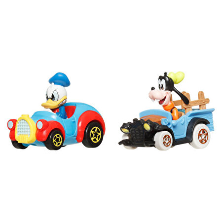 Hot Wheels RacerVerse İkili Arabalar Donald Duck & Goofy JDJ18