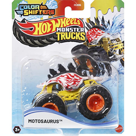Hot Wheels Monster Trucks Renk Değiştiren Araçlar Motosaurus JCH01