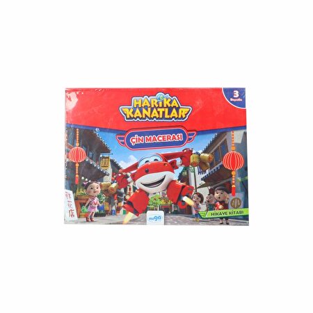 Harika Kanatlar 3D Pop Up Hikaye Kitabı Çin Macerası