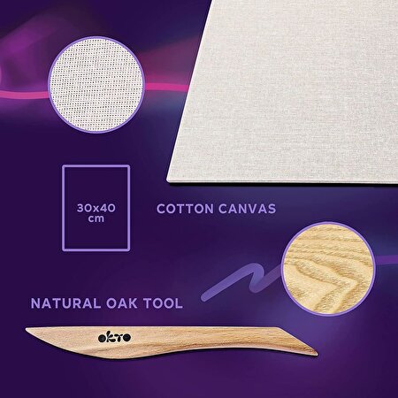 OKTO Irises 3D Duyusal Sanat Seti