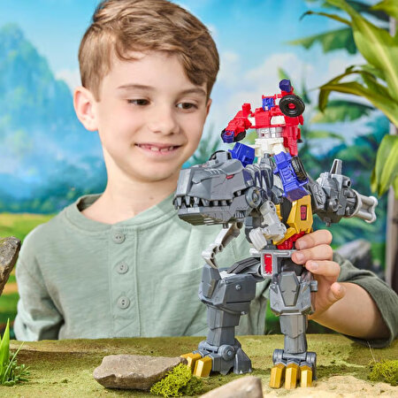 Transformers Cyberworld Grimlock Chomp Dönüşen Aksiyon Figürü
